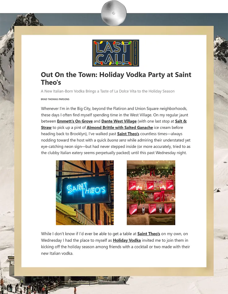 Last Call - December 5, 2025