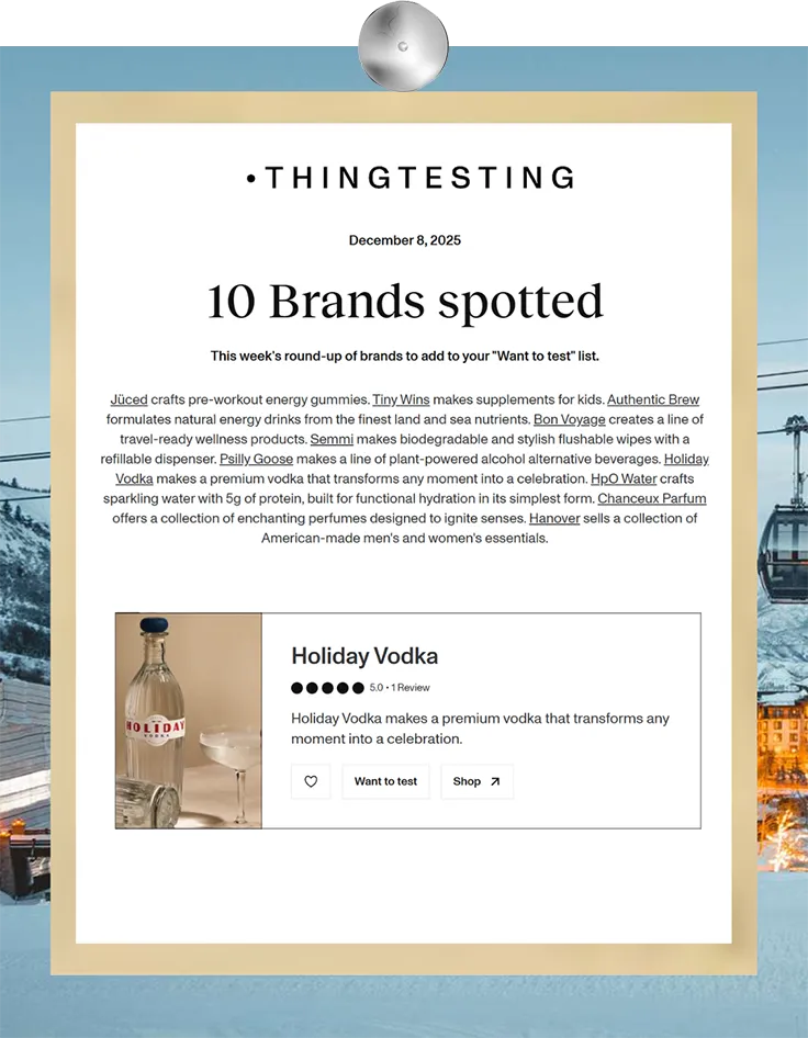 Thingtesting - December 8, 2025