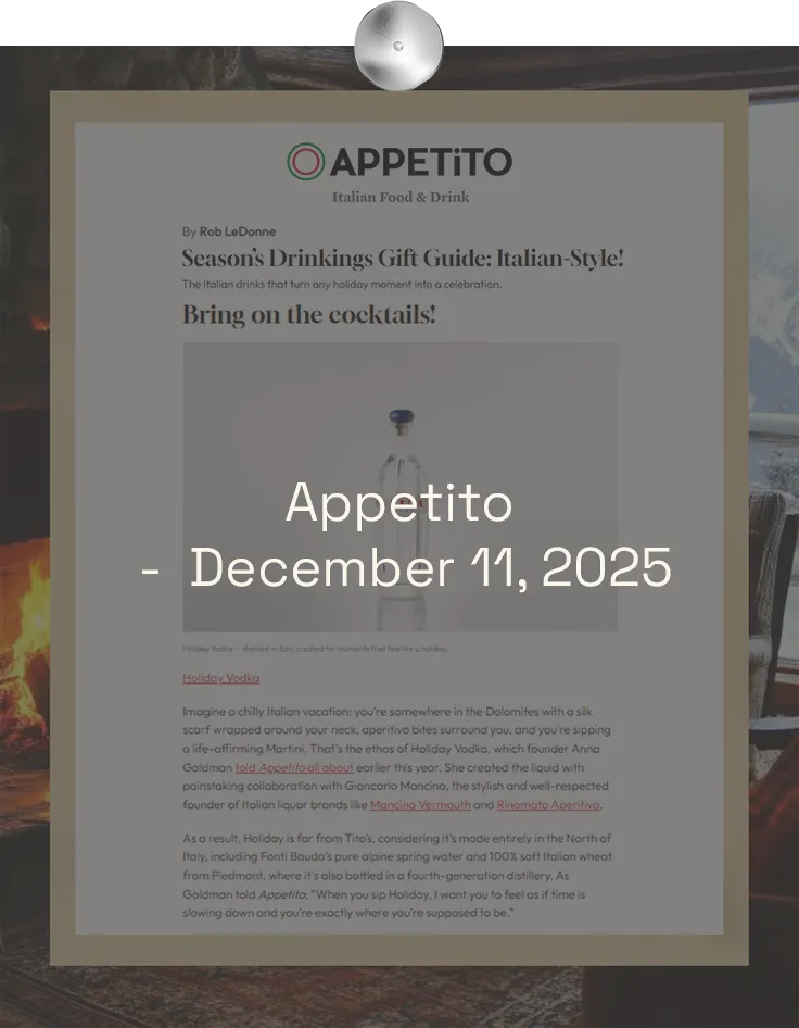 Appetito -  December 11, 2025