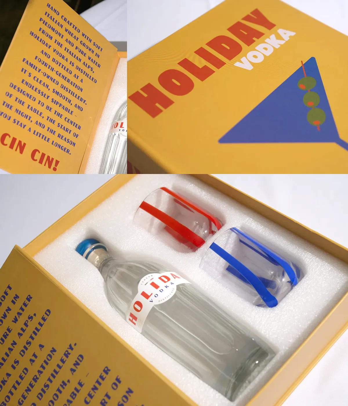 Limited Edition | Holiday Vodka Coffee Table Book Set